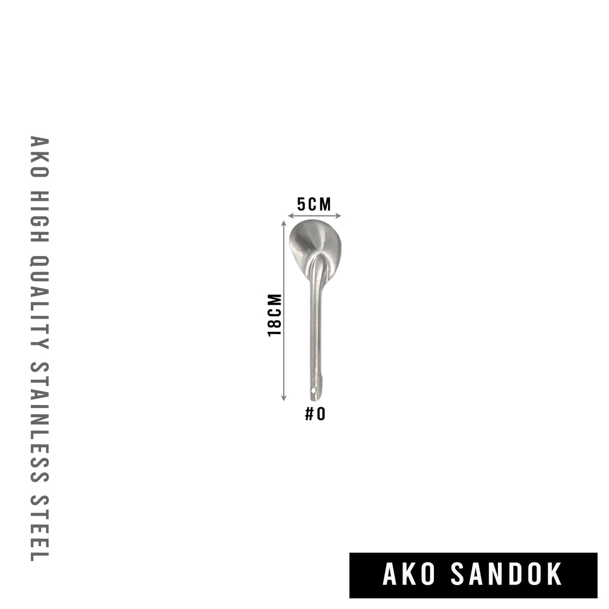 AKO SANDOK Stainless Ladle
