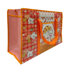 1pc Sako Bag Thick Durable Zipper Storage Bag Random Pattern Shopping Bag Travel Bag Luggage Bag