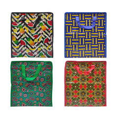 Sako Bag Storage Moving Bag Fabric Eco Bag Rubberize Luggage Travelling Zipper Bag