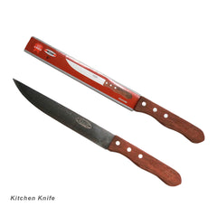 AKO "Knife  Sharp Stainless Steel Knife with Wood Handle"