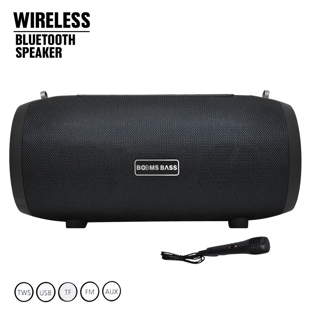 Bluetooth Speaker With Mic Bass Speaker Wireless With Microphone fm radio