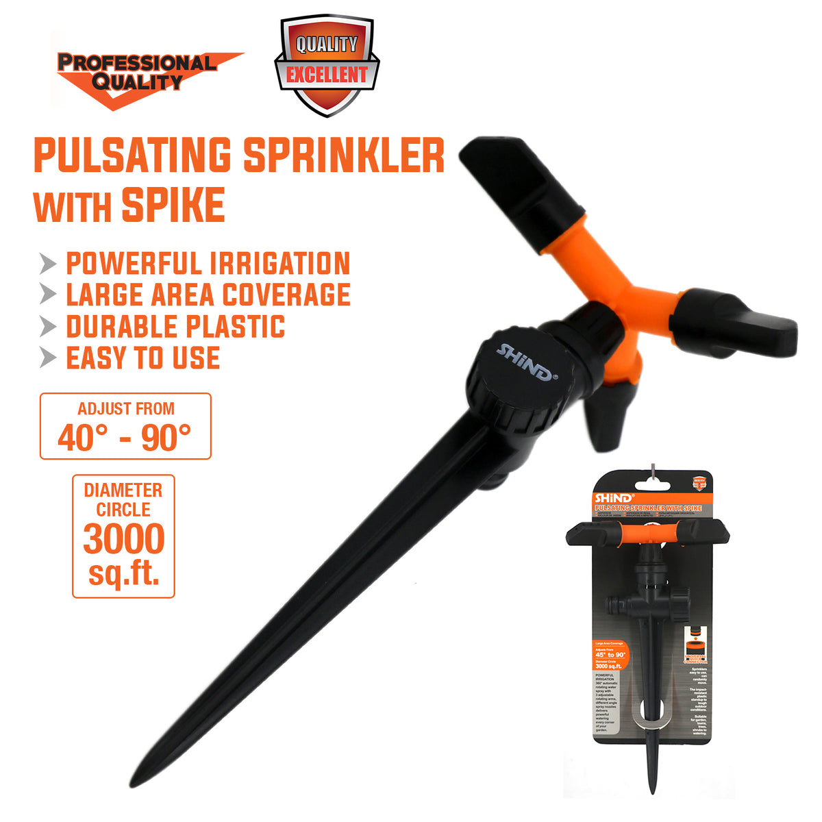 ShinD Water 3 Jet Sprinkler.