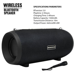 Bluetooth Speaker With Mic Bass Speaker Wireless With Microphone fm radio