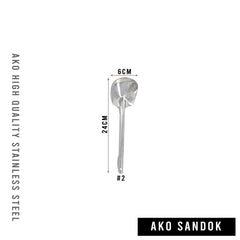 AKO SANDOK Stainless Ladle