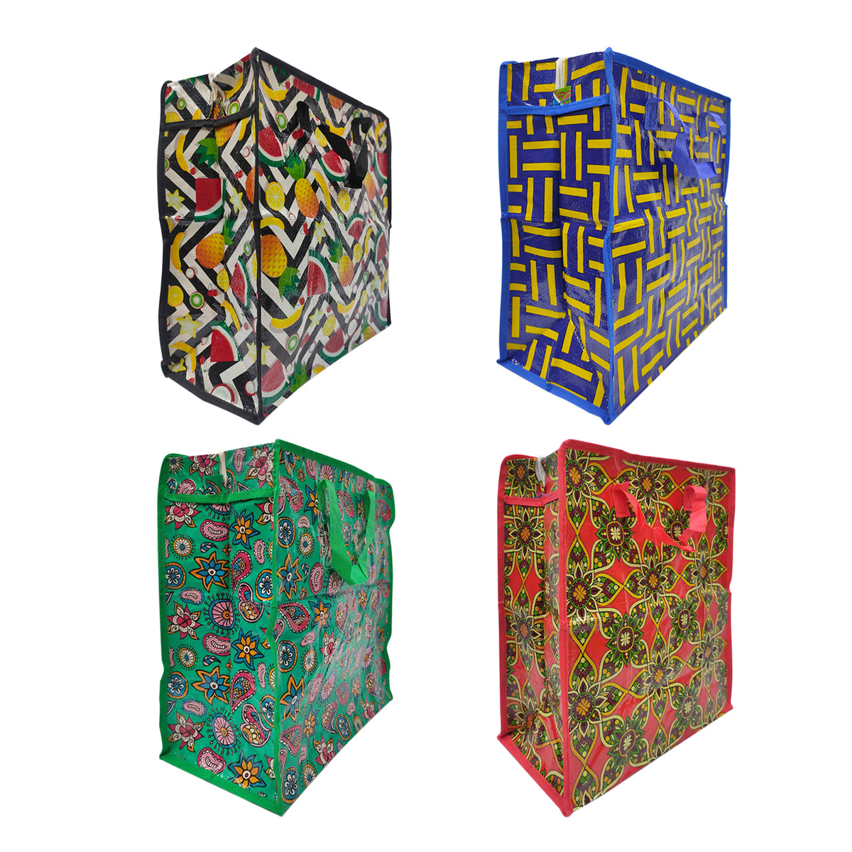 Sako Bag Storage Moving Bag Fabric Eco Bag Rubberize Luggage Travelling Zipper Bag