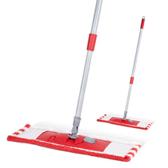 LiAo cleaning supplies 360 swivel microfiber dust flat mop for hardwood tile vinyl wet dry mopping