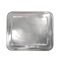 AKO STAINLESS TRAY DEEP Rectangular stainless steel tray, dinner plate(Deep)FP-1S/FP-8S