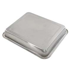 AKO STAINLESS TRAY DEEP Rectangular stainless steel tray, dinner plate(Deep)FP-1S/FP-8S