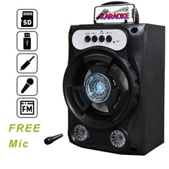 Wireless Bluetooth Speaker with Microphone and FM Radio