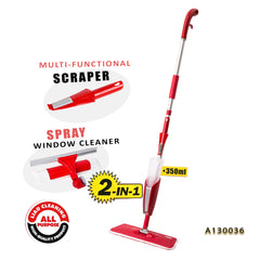 LIAO Spray Mop Easy Clean Magic Microfiber Flat Water Spray Mop