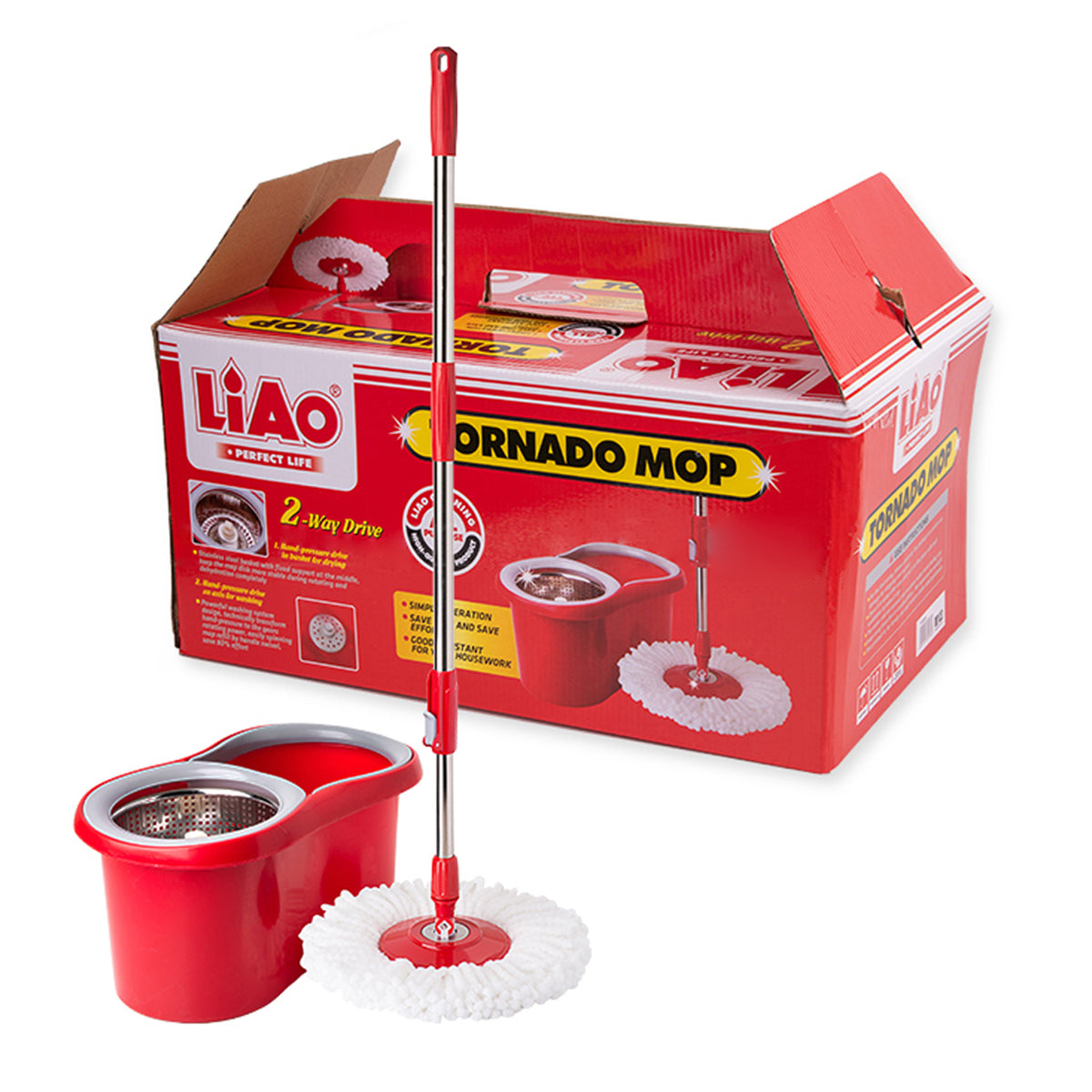 LIAO Tornado Mop with wheels