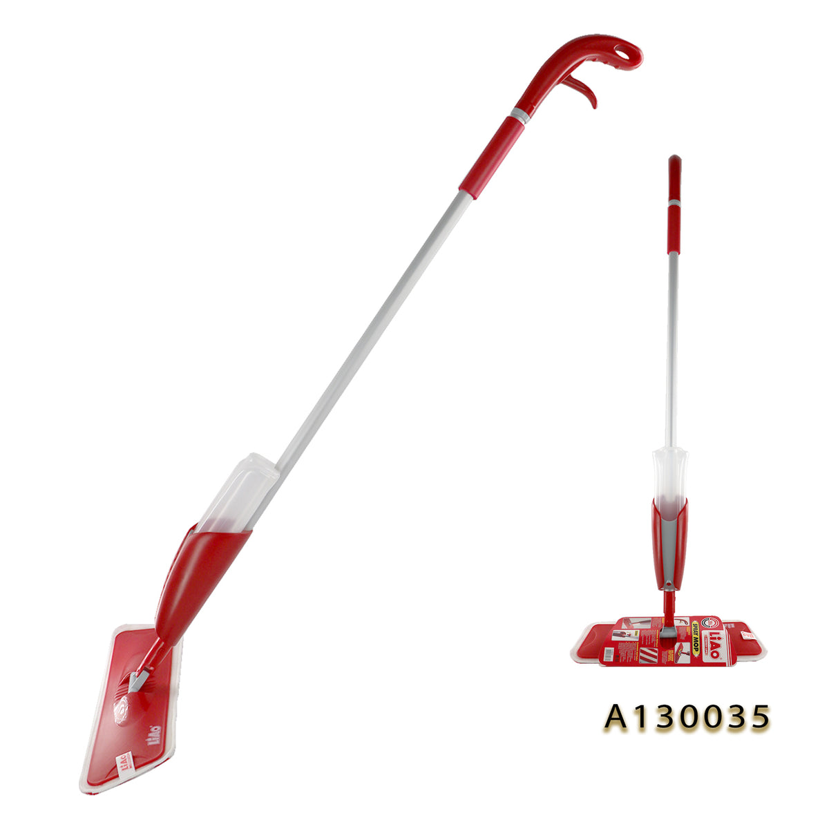 LIAO Spray Mop Easy Clean Magic Microfiber Flat Water Spray Mop