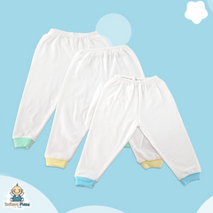INFANT PAJAMA CUFFS 3IN1 SET COLORED
