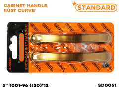 Cabinet Handle Rust Curve 5" 2PCS SD0061-0062