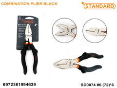 Combination Plier Black #6/#8 (SD0074-SD0075)