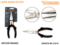Pliers Long Nose Black #6/#8 (SD0076/SD0077)