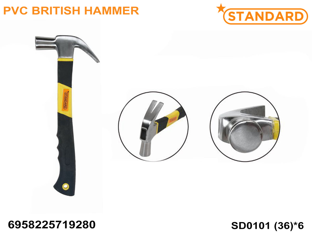 PVC British Hammer hand tools