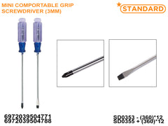 Crystal Hndl Screw Driver -/+   (SD0353/SD0355)