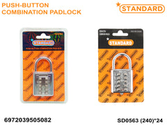 Push-Button Combination Padlock  (SD0561-SD0565)