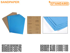Sandpaper (# 120/#180/#240#/400#)(SD0659-SD0662)
