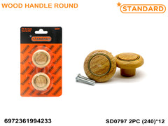 Wood Handle Round 2pc SD0797