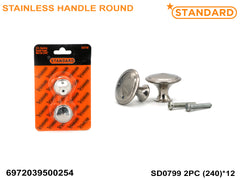 Stainless Handle Round 2pc (SD0798 -SD0799)