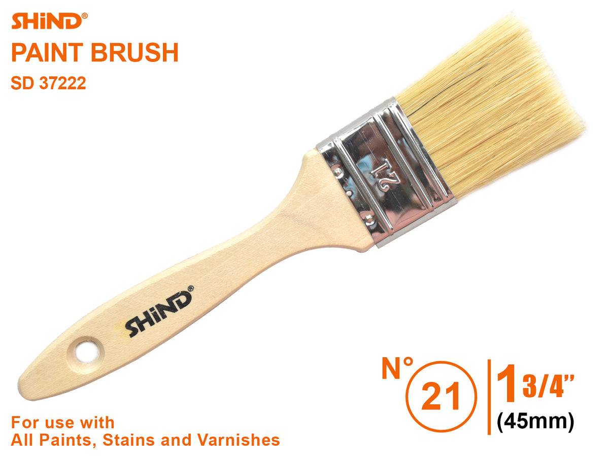 Wooden handle paint brush SIZE:45mm/50mm/60mm/65mm/70mm