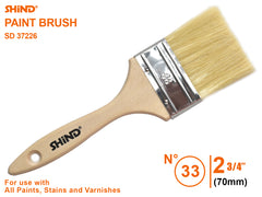 Wooden handle paint brush SIZE:45mm/50mm/60mm/65mm/70mm