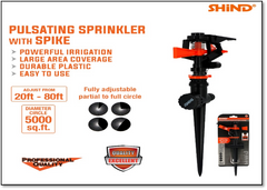 Water Sprinkler w/ Spike SD37663
