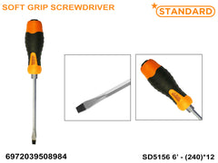 Soft Grip Screwdriver - 4"/6" (SD5154/SD5156)