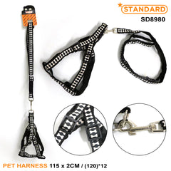 Dog Harness Stripes dog leash