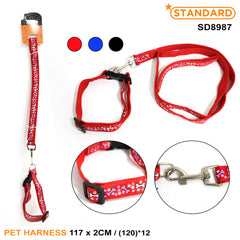 Dog Harness Leash 117*2cm SD8987
