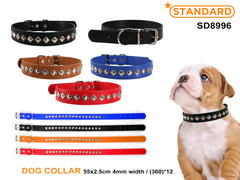 Dog collar big w/stud  SD8996