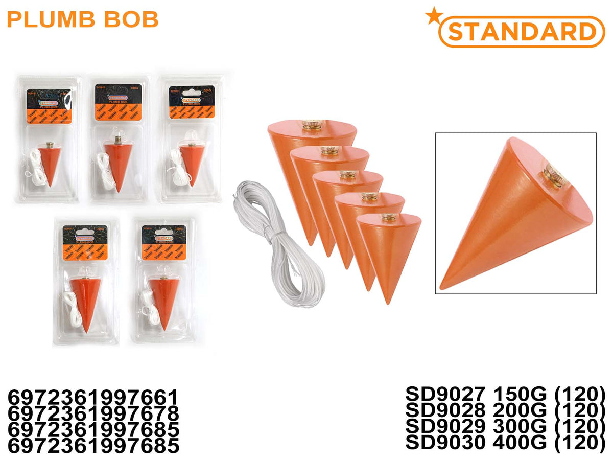 Plumb-Bob (100/150/200/300/400g)  (SD9026-SD9030)
