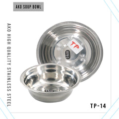 AKO SOUP BOWL Stainless Steel