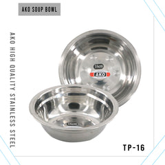 AKO SOUP BOWL Stainless Steel
