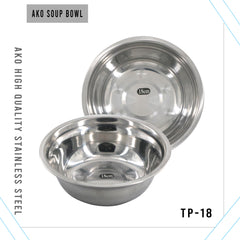 AKO SOUP BOWL Stainless Steel