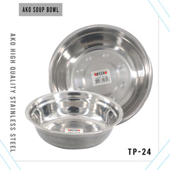 AKO SOUP BOWL Stainless Steel