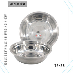 AKO SOUP BOWL Stainless Steel