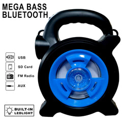 Wireless Bluetooth portable Flashlight Speaker audio