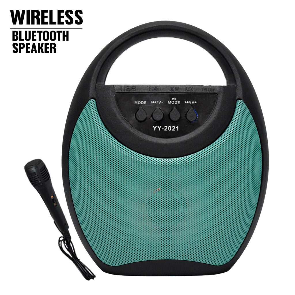 Wireless Bluetooth Speaker with Microphone Mic big Sound bar fm radio