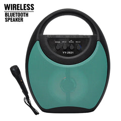 Wireless Bluetooth Speaker with Microphone Mic big Sound bar fm radio